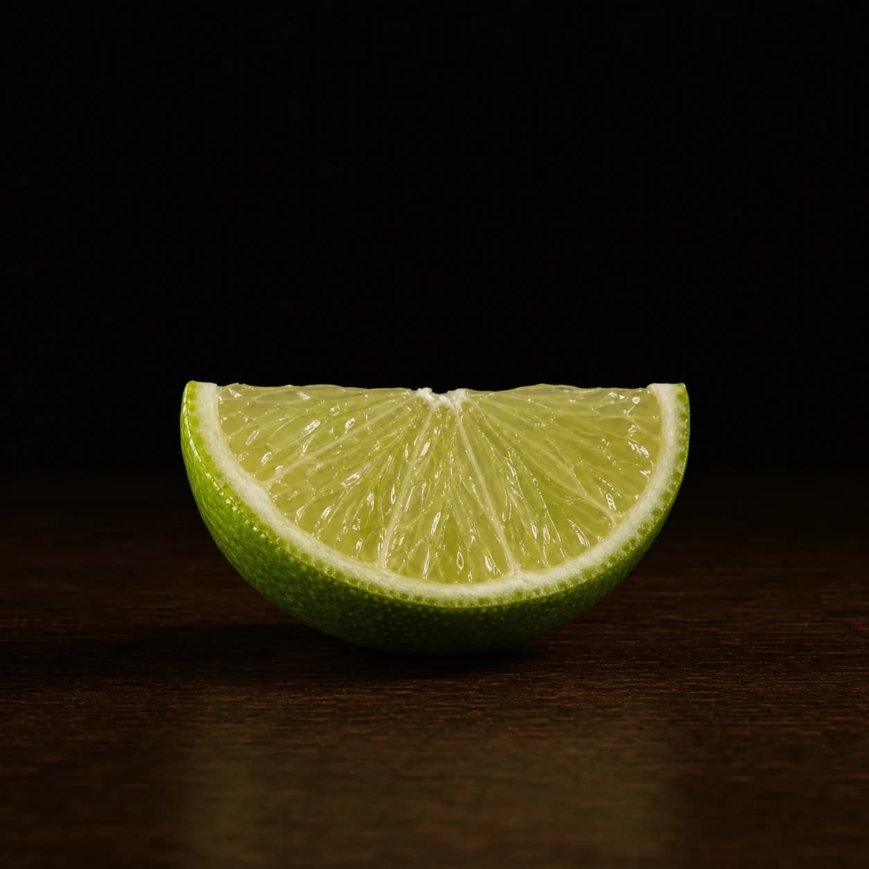 Fresh lime wedge
