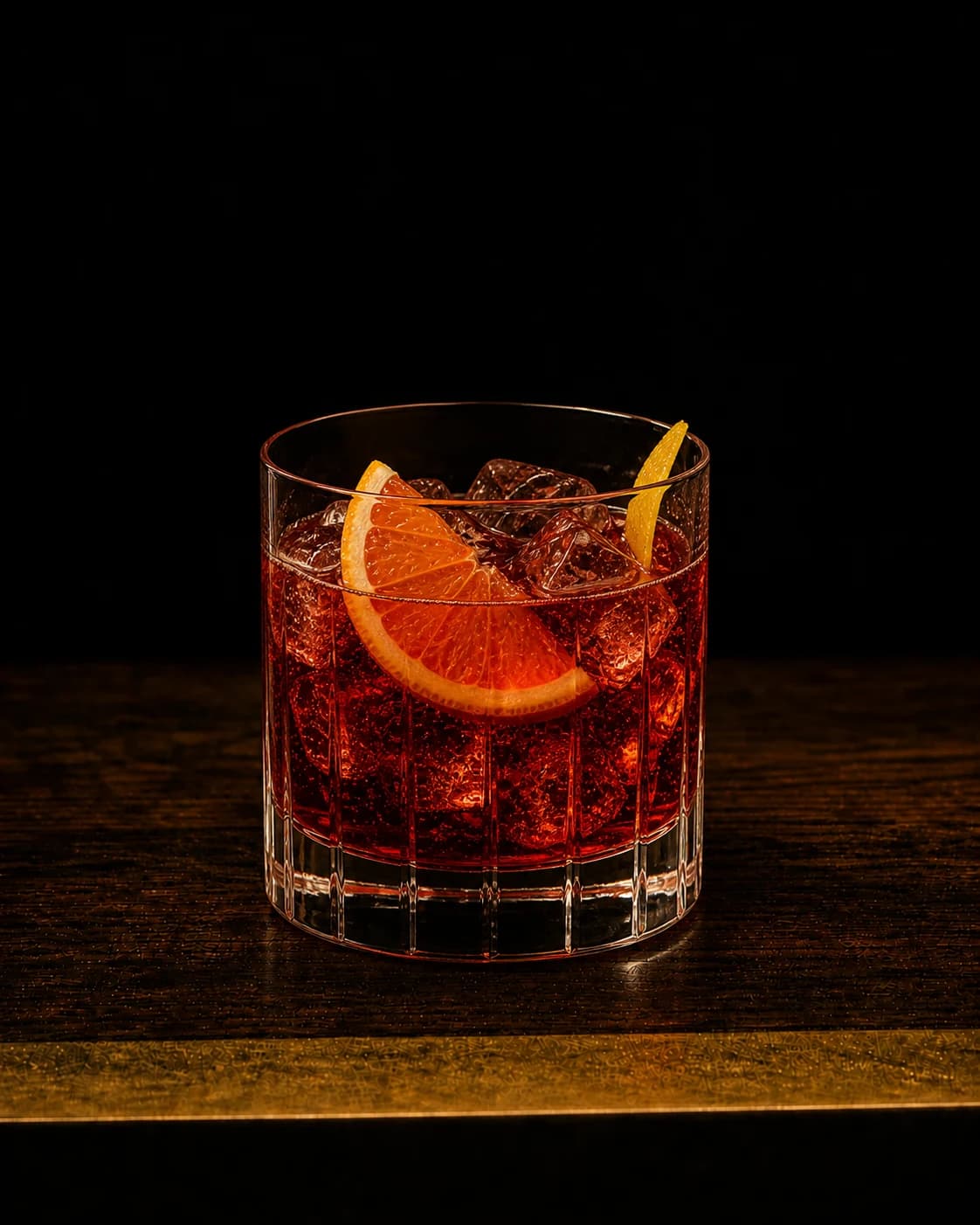 Americano served in a rocks glass