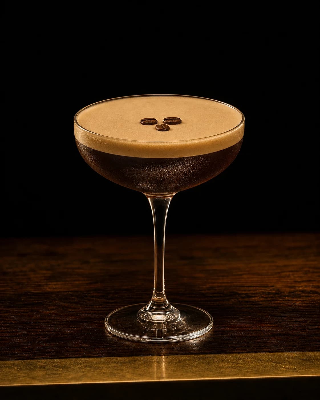 Espresso Martini served in a coupe