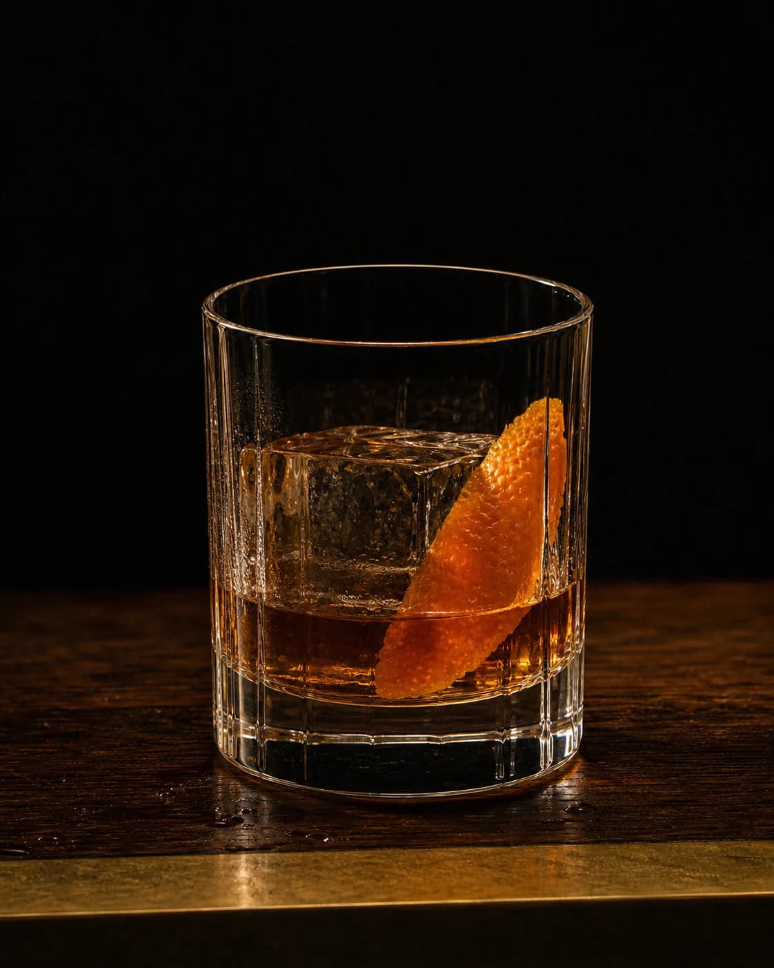 Old Fashioned cocktail in a rocks glass