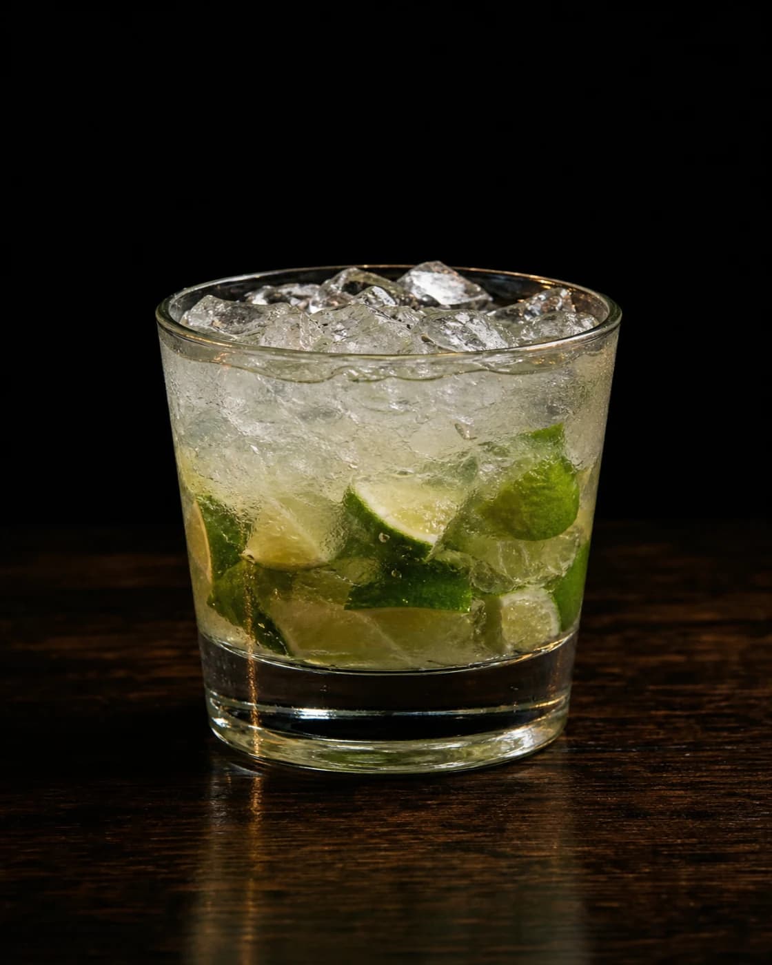 Stir to integrate stage with long metal bar spoon
