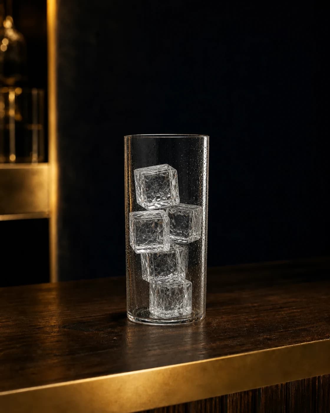 Add the ginger beer stage with unbranded amber ginger beer bottle