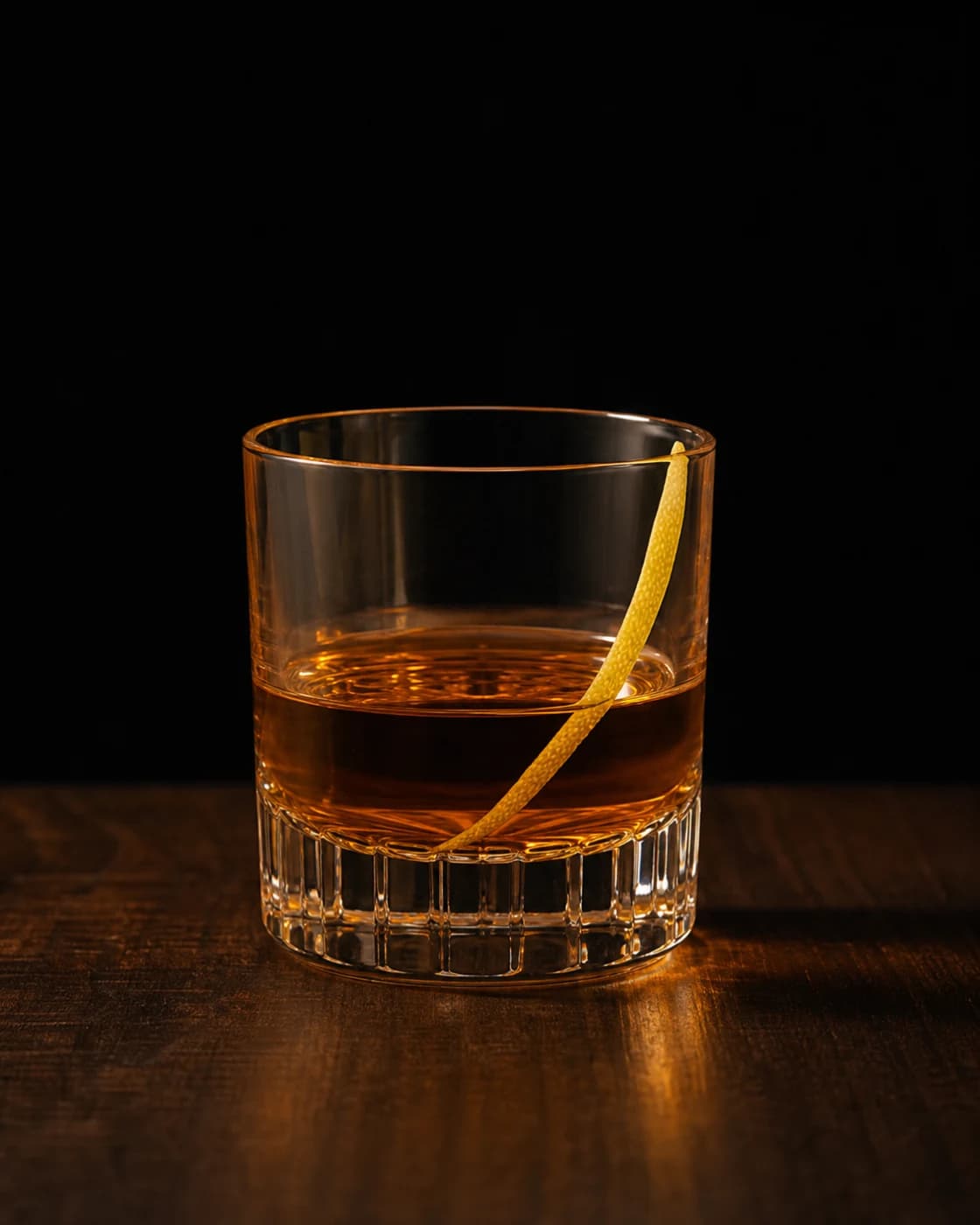 Sazerac served in a rocks glass