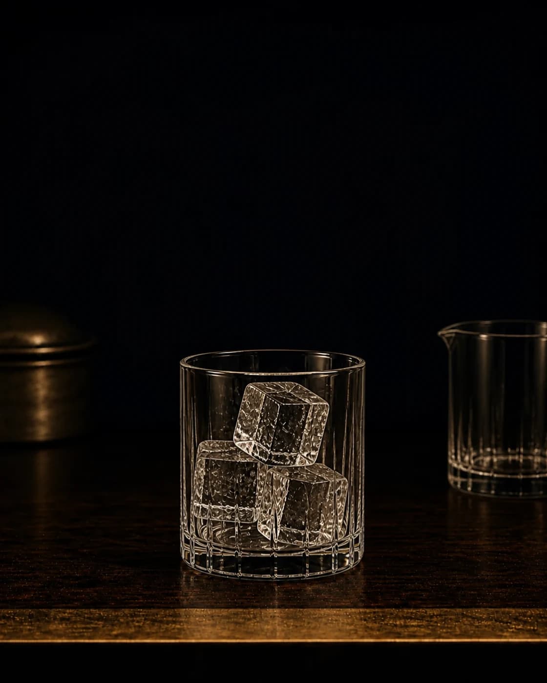 Strain over fresh ice stage with cocktail shaker fitted with a fine strainer